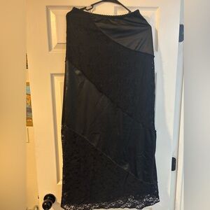 Altar'd State Black Asymmetrical Skirt